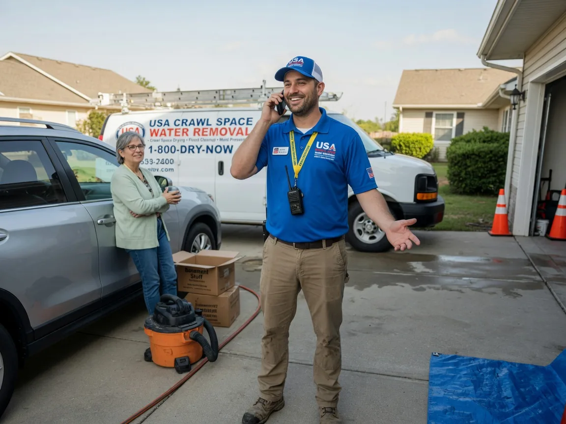 Crawl Space Water Removal Colonial Heights, VA FAQs